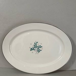 Syracuse Platter - Atomic Floral SERVING PLATE 14” long